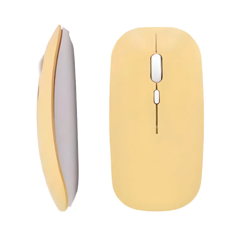Wireless Mouse Bluetooth 2.4G 10m Link Silent Ergonomic Rechargeable Mice LED Optical Backlit USB Computer Mouse for PC Laptop