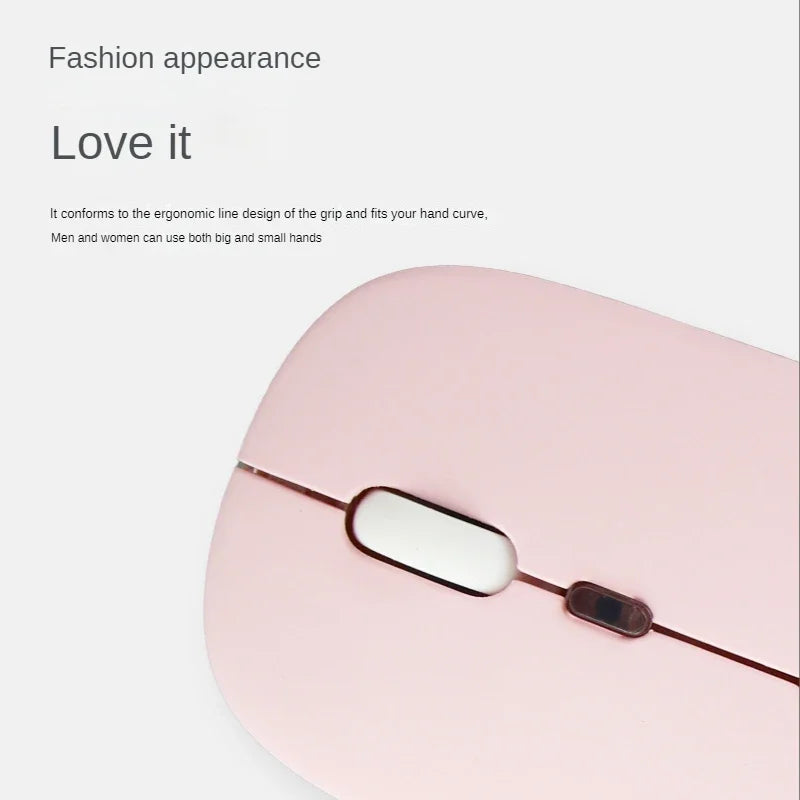 Wireless Mouse Bluetooth 2.4G 10m Link Silent Ergonomic Rechargeable Mice LED Optical Backlit USB Computer Mouse for PC Laptop